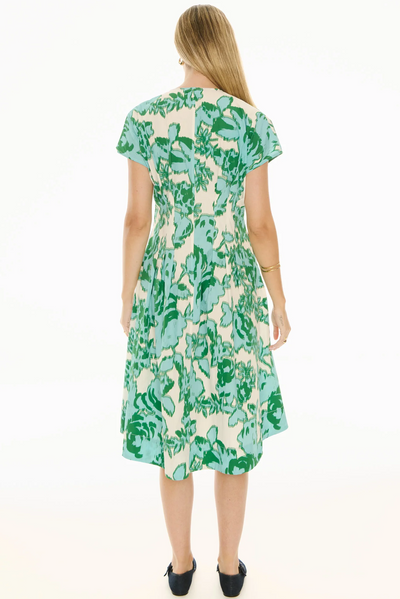 JAINE TUCKED DRESS