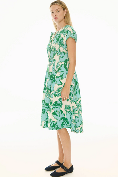 JAINE TUCKED DRESS