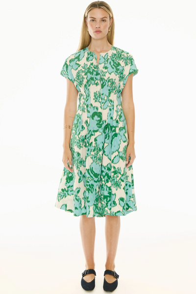 JAINE TUCKED DRESS