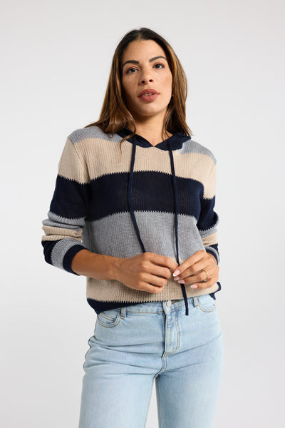 JOEL KNIT HOODIE