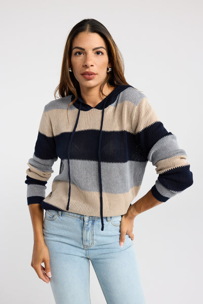 JOEL KNIT HOODIE