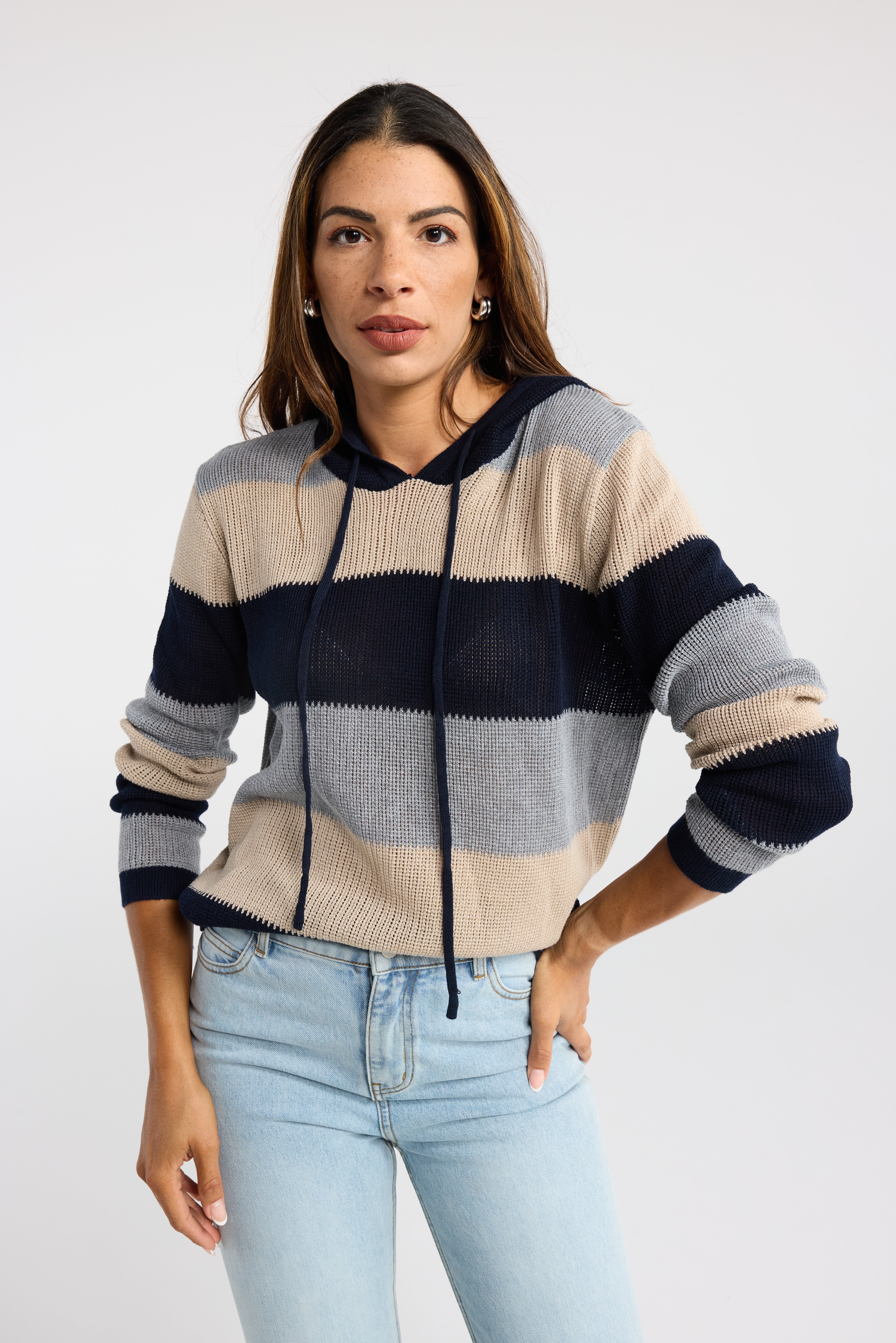 JOEL KNIT HOODIE