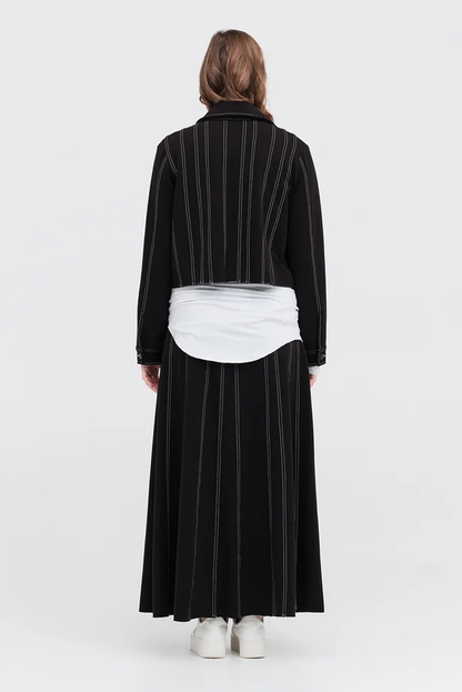 KNIT OPPOSITION JACKET