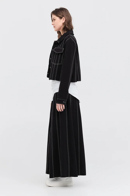 KNIT OPPOSITION JACKET