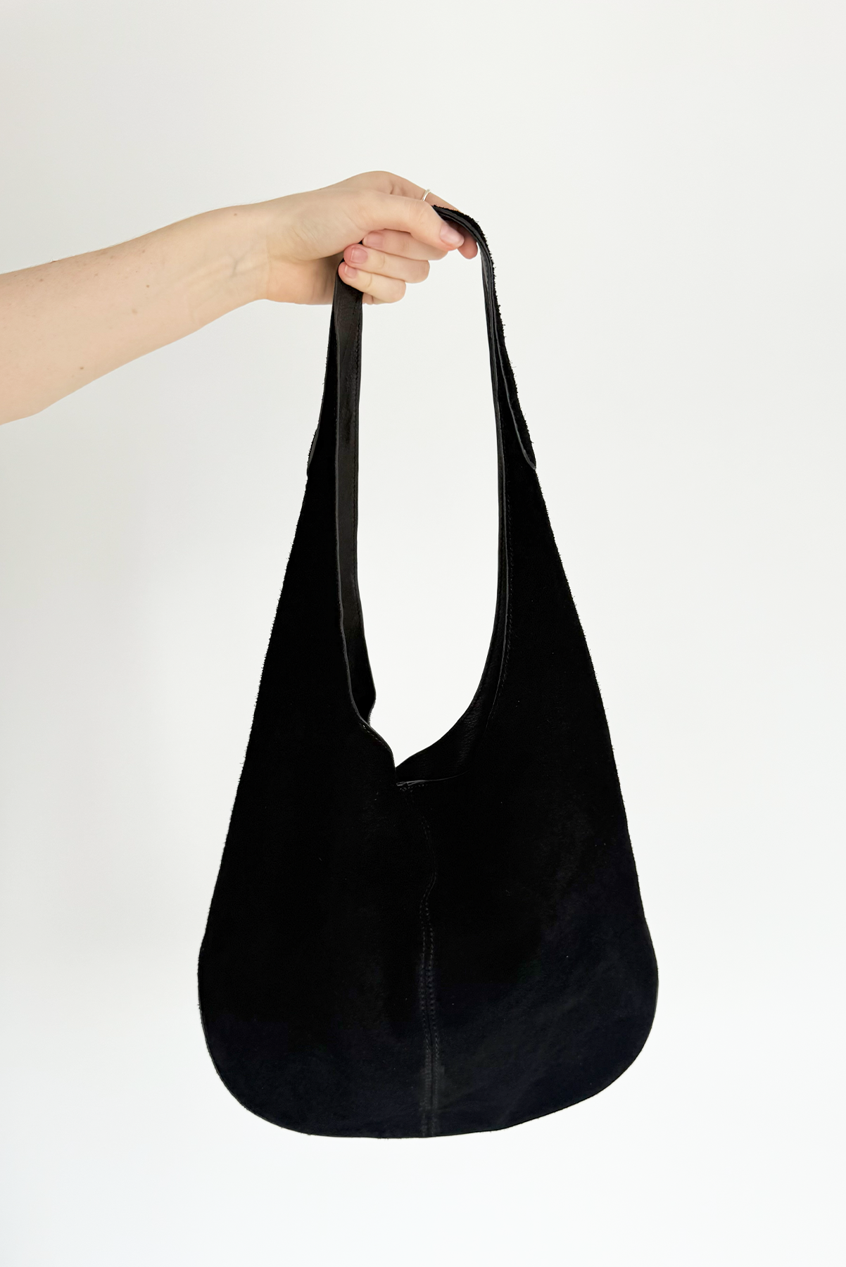LANG SUEDE BAG