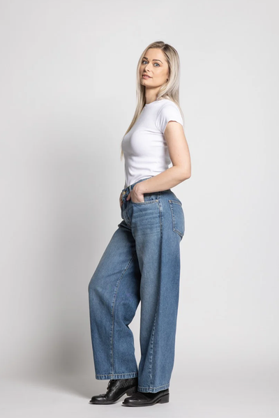 LARRIE HIGH RISE BAGGY