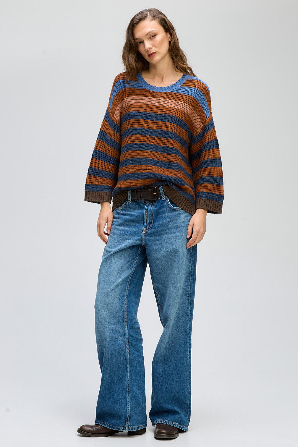CHUNKY STRIPE CREW