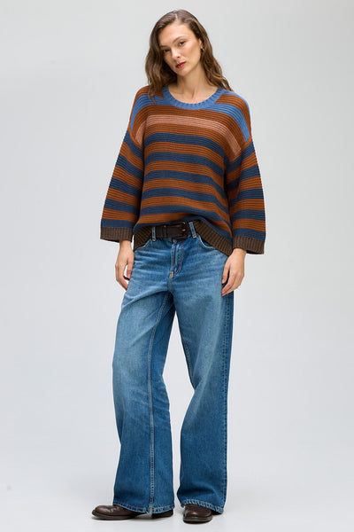 CHUNKY STRIPE CREW