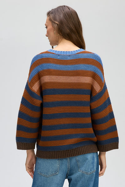CHUNKY STRIPE CREW