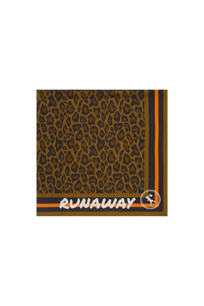 LEOPARD CLASSIC SILK SCARF