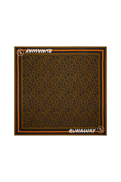 LEOPARD CLASSIC SILK SCARF