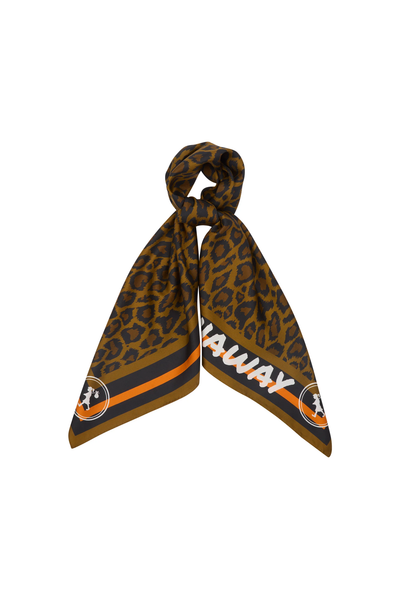 LEOPARD CLASSIC SILK SCARF