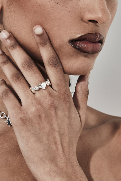 LOVE LOCKET ETERNITY RING