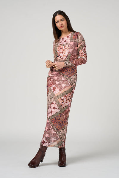 BYZANTIUM MESH DRESS