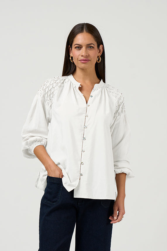 BIJOU BLOUSE – Wendy's Boutique