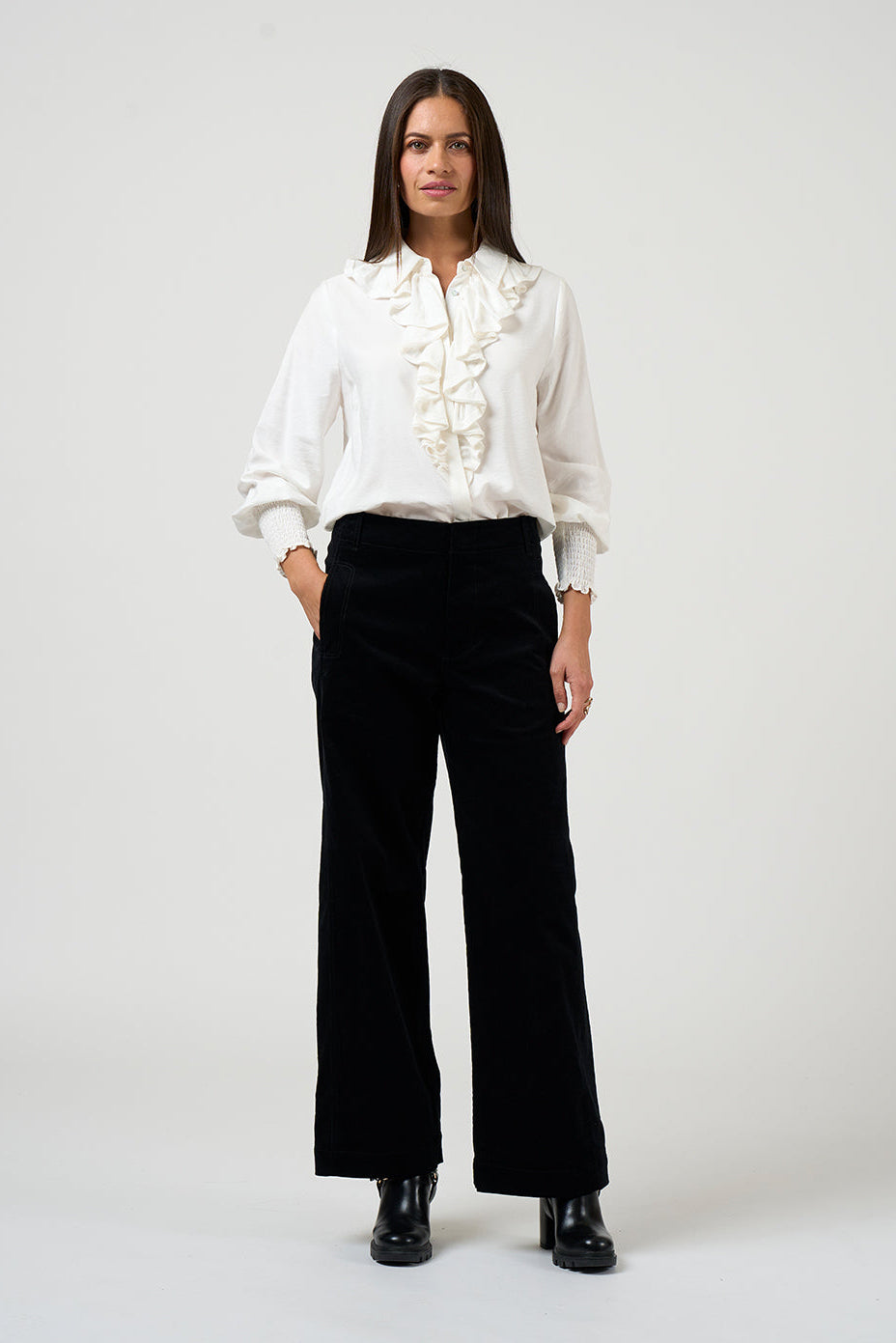 VELORA WIDE LEG PANT