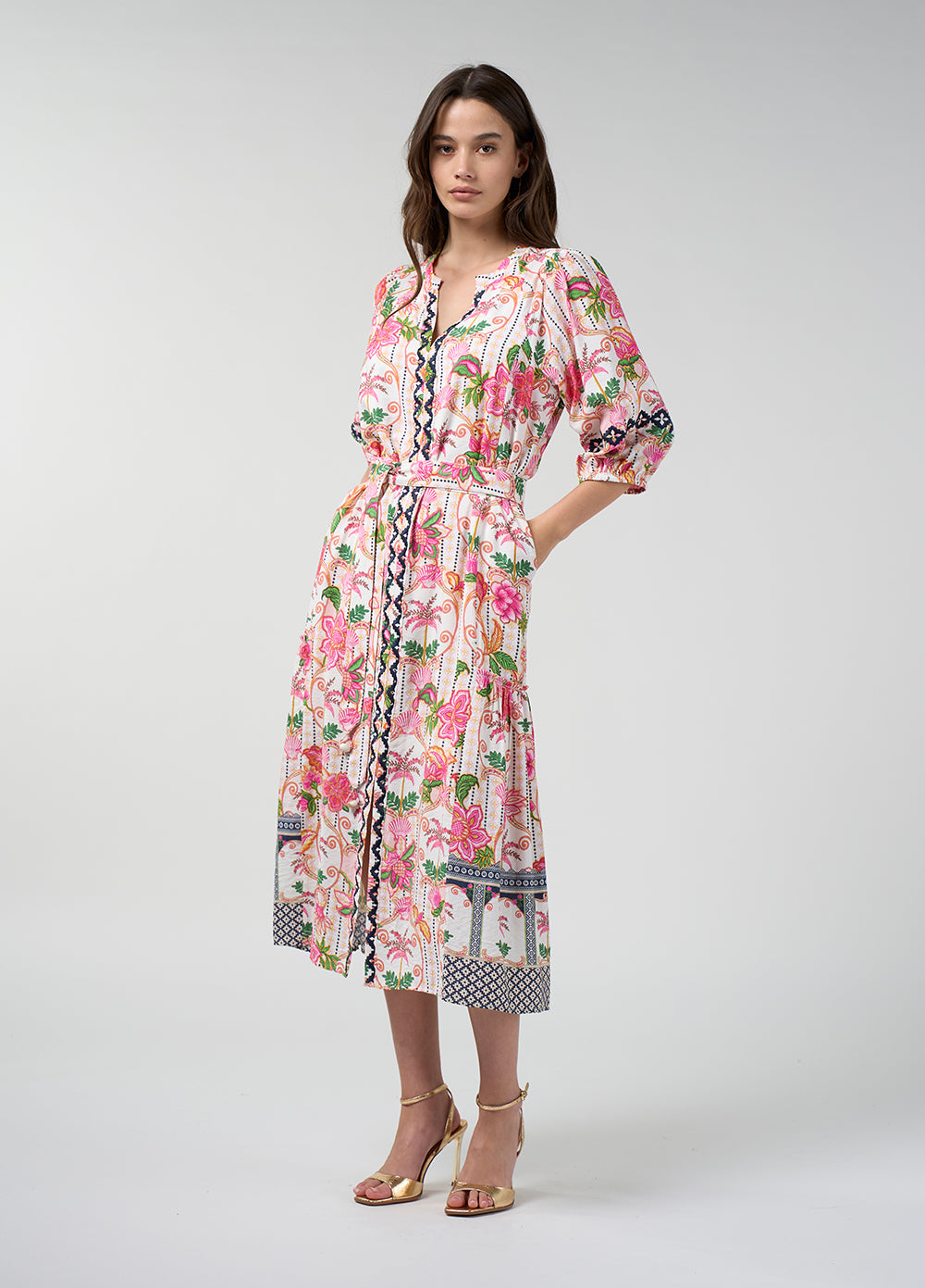 KANDY MIDI DRESS