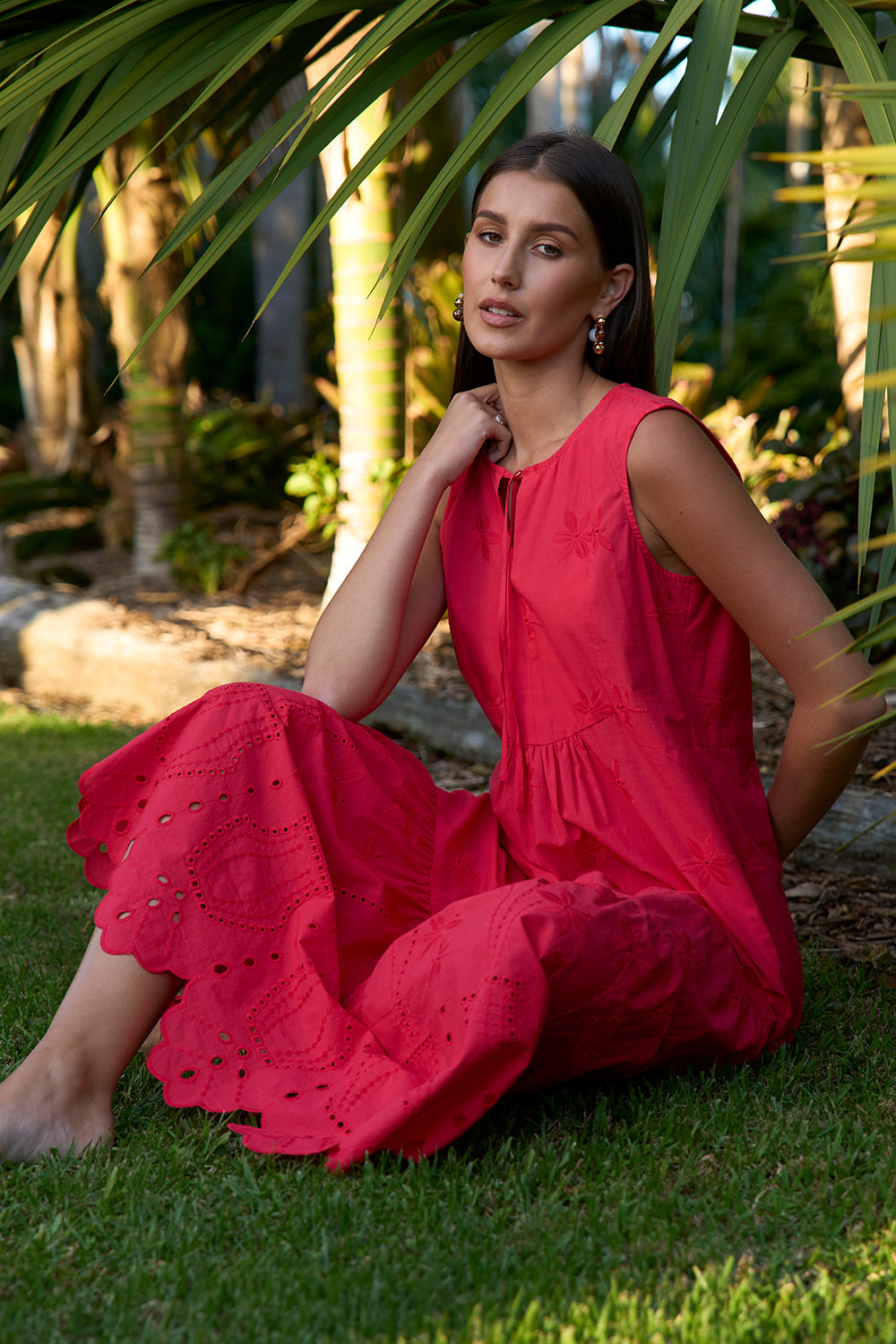 DRAGONFLY MIDI DRESS