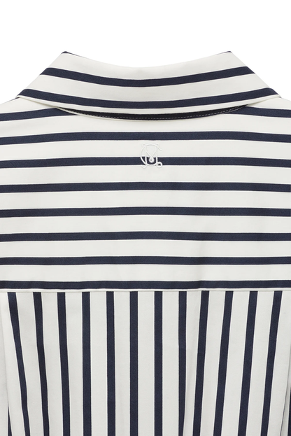 LINA STRIPE SHIRT DRESS