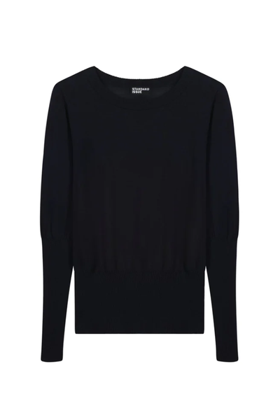MERINO LONG RIB SWEATER