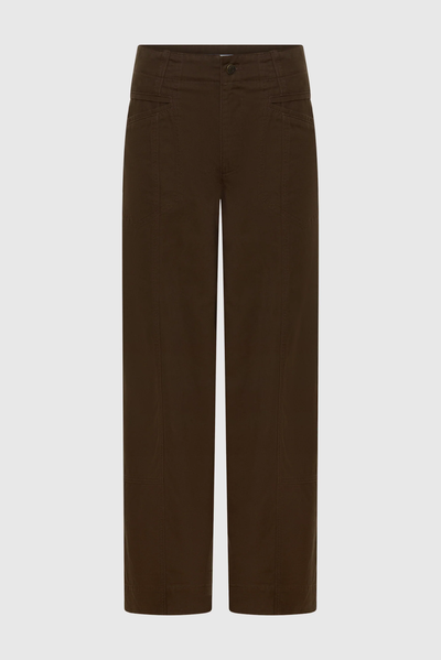 MORRISON MORGAN CARGO PANT COTTON BARK BROWN 