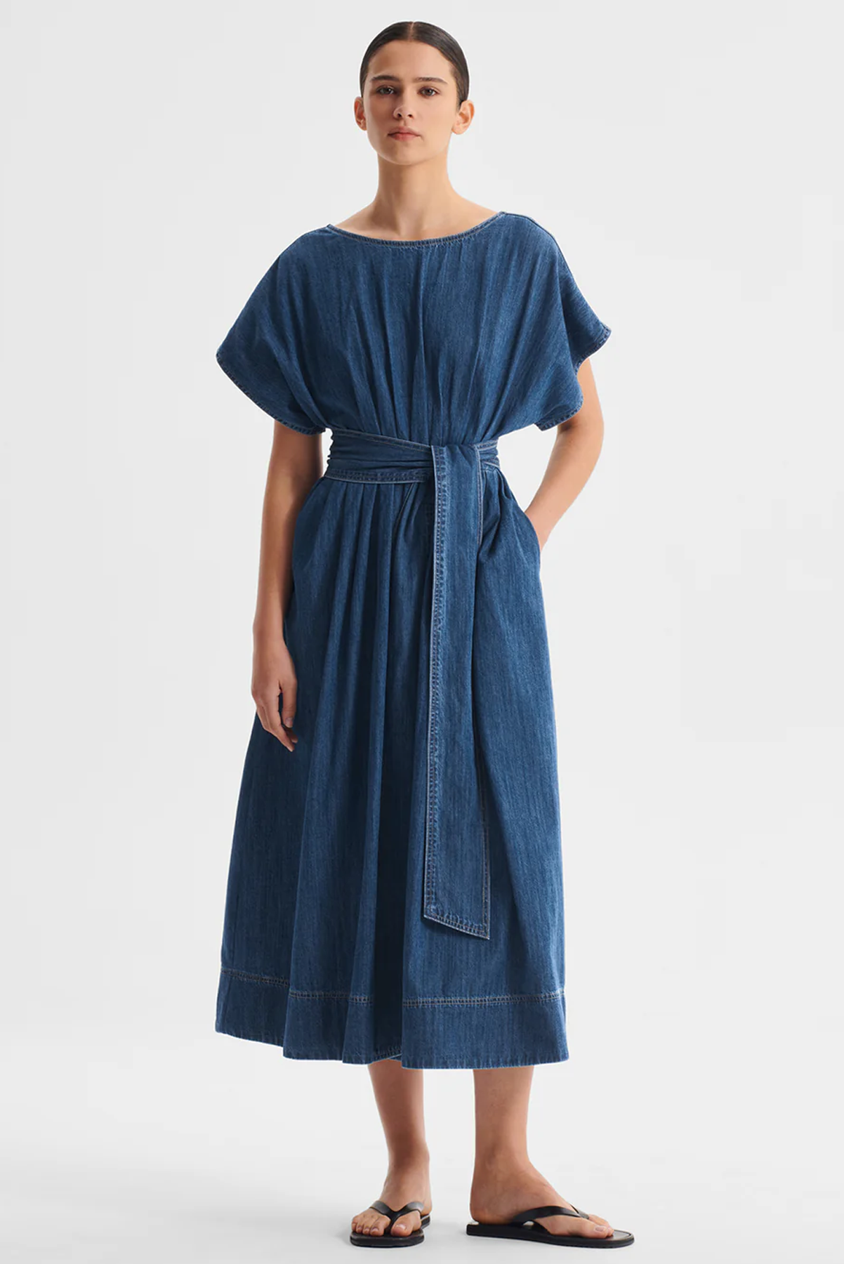 TATUM DENIM DRESS