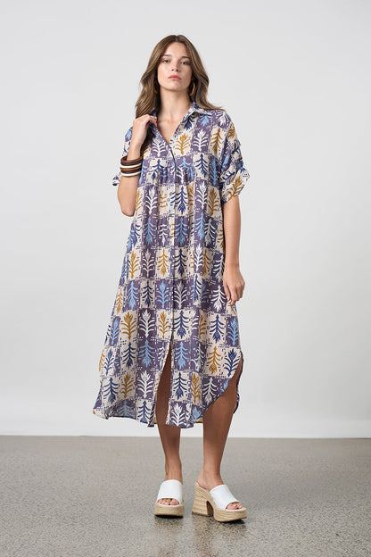 QUARTET SHIRT DRESS