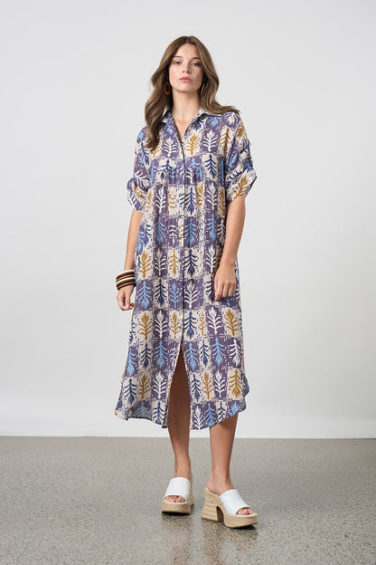 QUARTET SHIRT DRESS