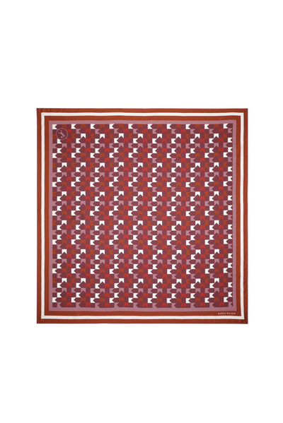 MONOGRAM LARGE CHECK CLASSIC SCARF