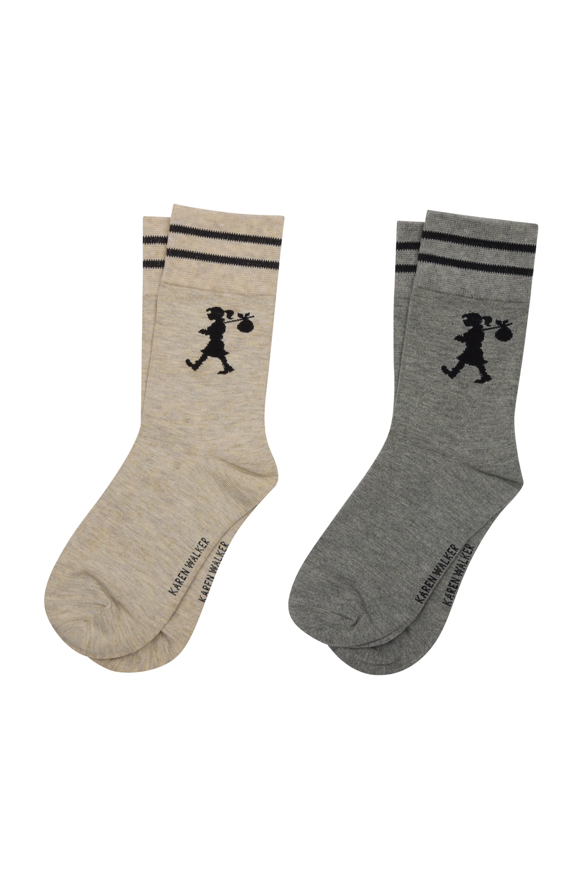 RUNAWAY GIRL SOCKS 2 PACK