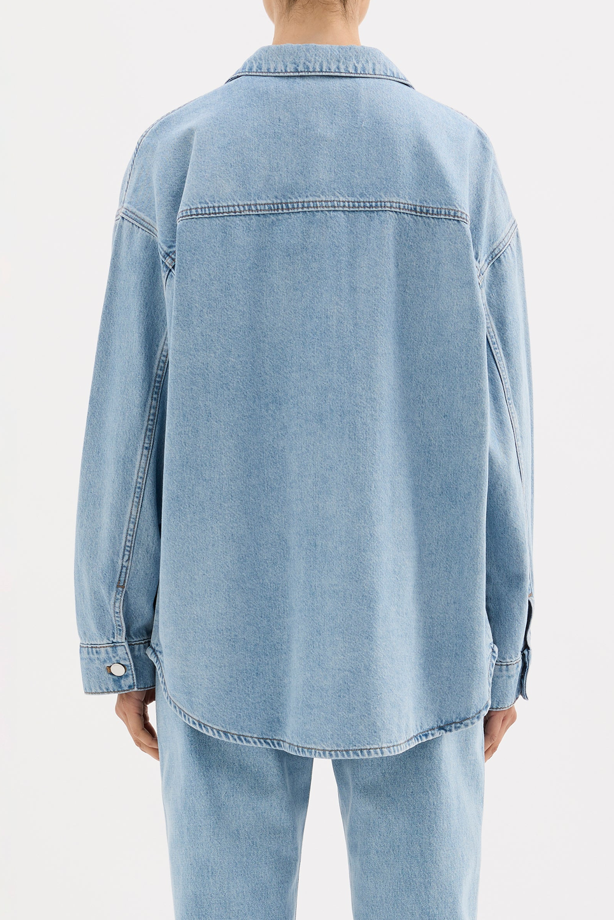 ORGANIC DENIM OVERSHIRT