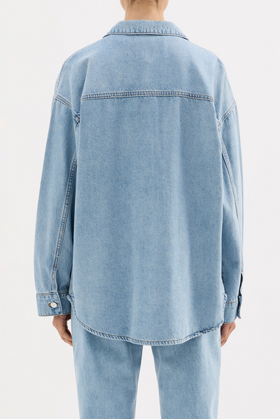 ORGANIC DENIM OVERSHIRT