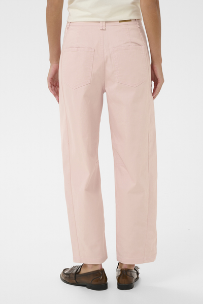 SAINT TROPEZ PAUDE JEANS COTTON ELASTANE LIGHT PINK DENIM PANT