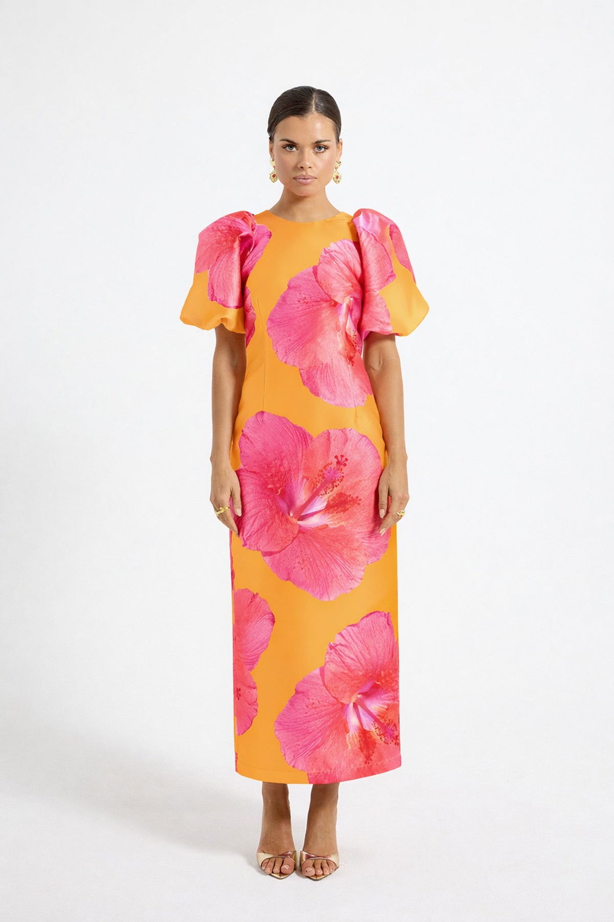 KALANI SLEEVE MIDI