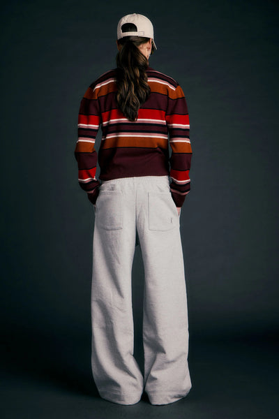 PIN TUCK TRACK PANTS