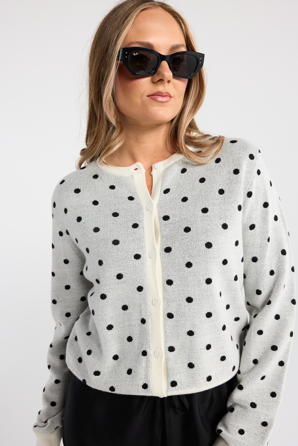 POLKA CARDI