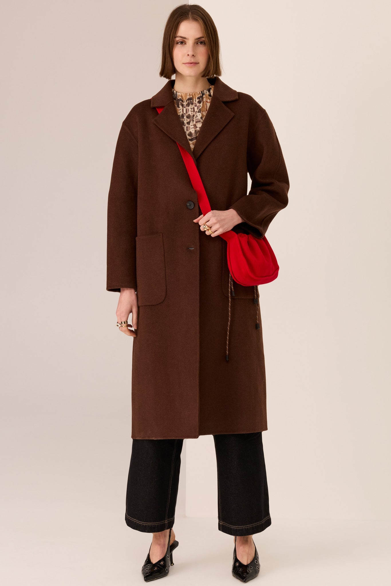 COHEN LONG WOOL COAT