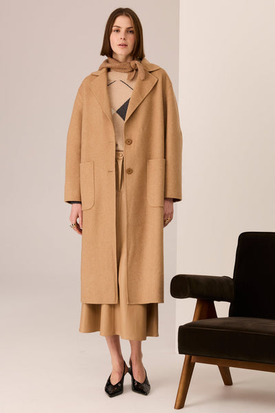 COHEN LONG WOOL COAT