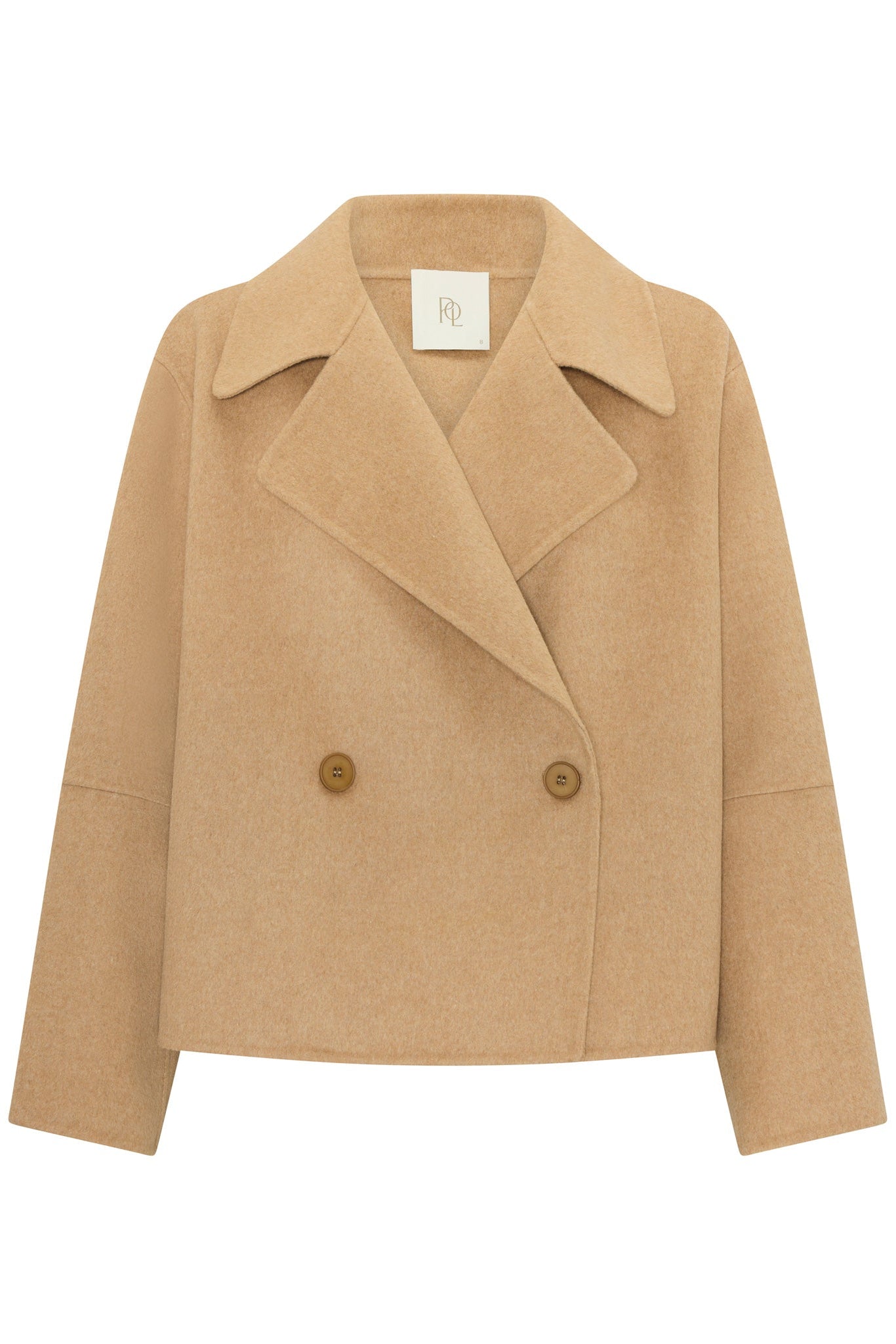 COHEN CROPPED WOOL COAT