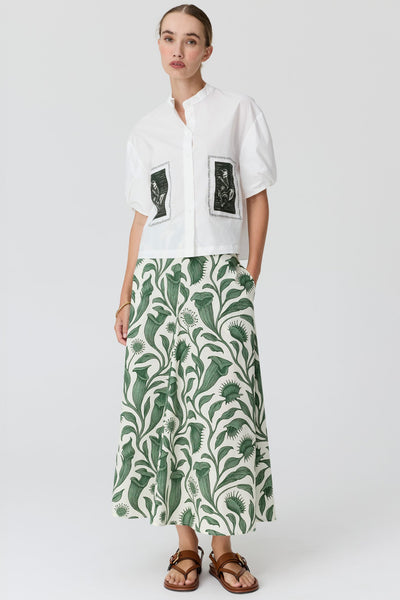 BOTANICA PATCH CAMP SHIRT
