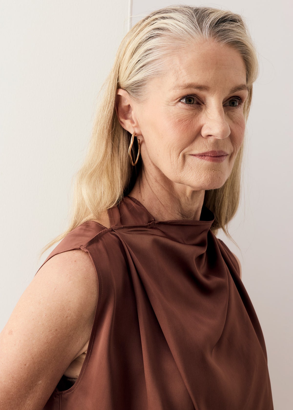 INNES TIE NECK TOP