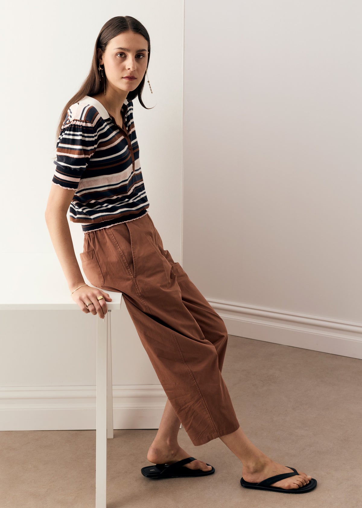 ALMA BARREL PANT
