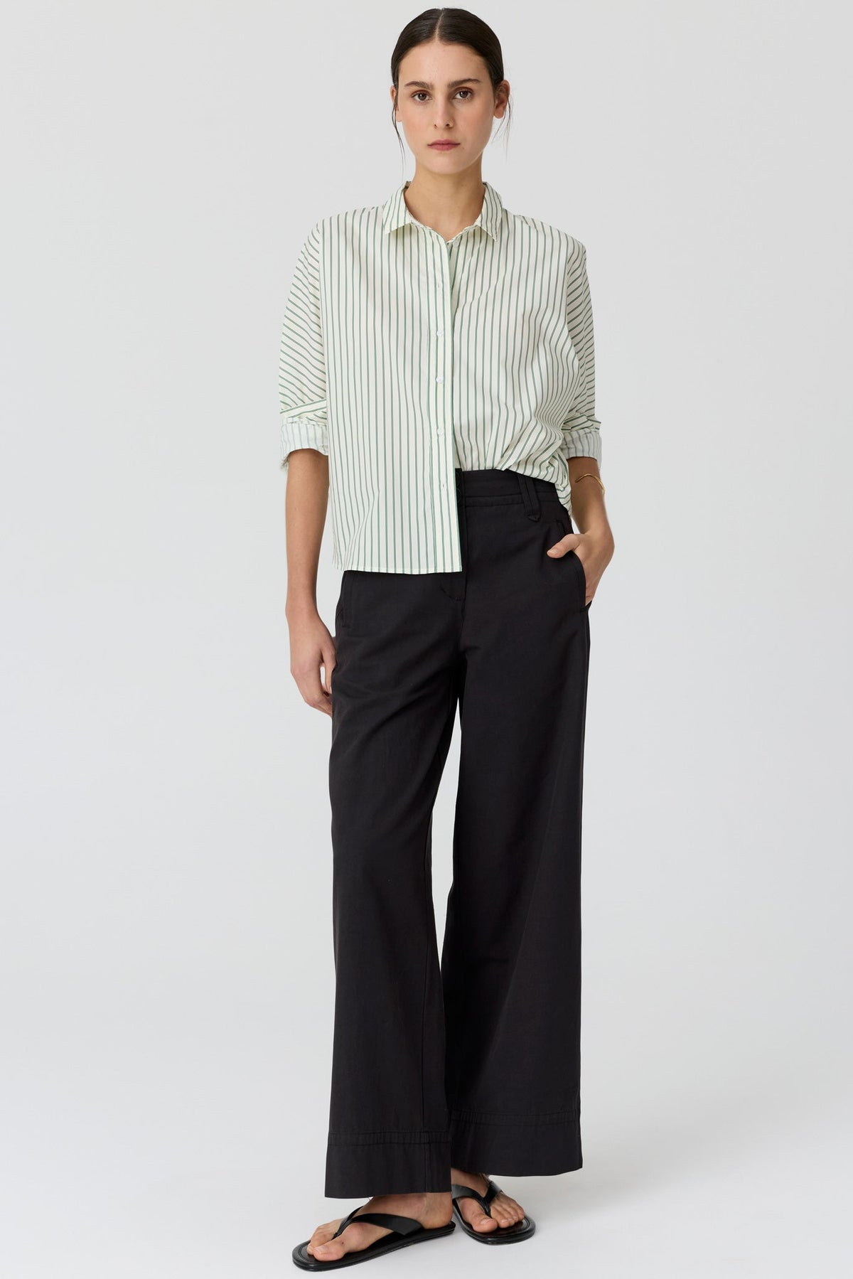 BOTANICA STRIPE SHIRT