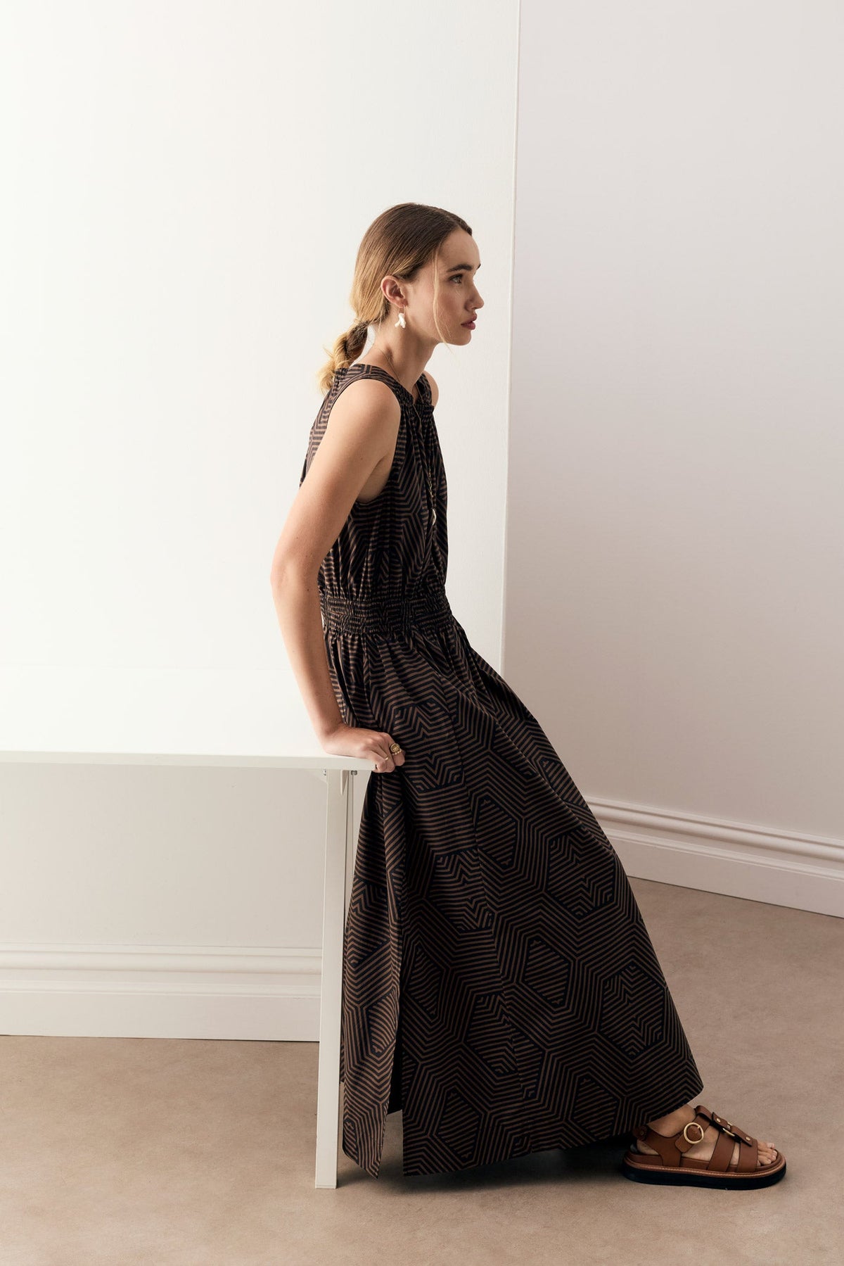 TRELLIS TANK DRESS