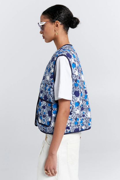 QUILTED DRIFT VEST