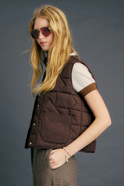 QUILTED DRIFT VEST