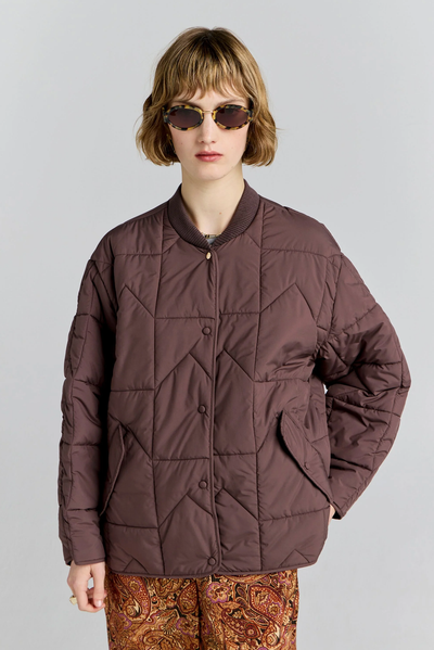 QUILTED MONOGRAM JACKET