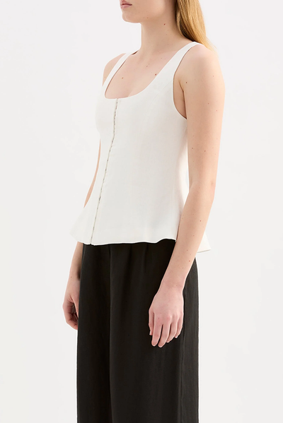 QUINN LINEN VEST
