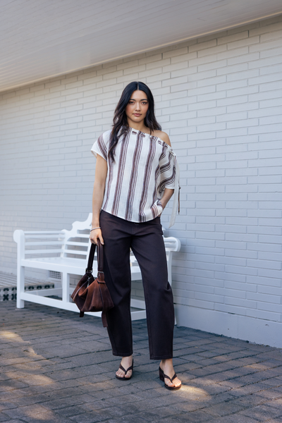 RAY LINEN TOP