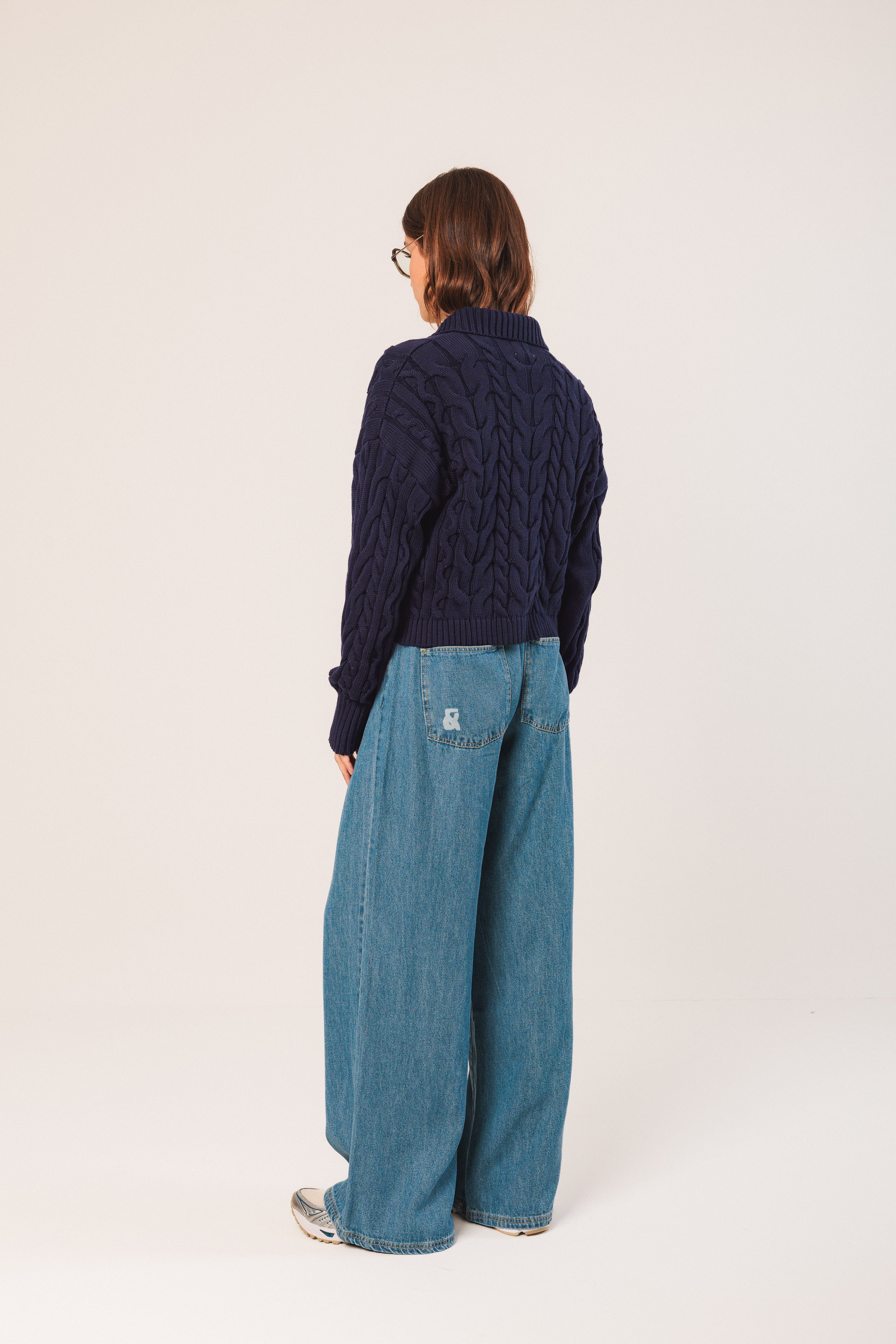 KELLY ZIP CARDIGAN